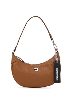 IKON PEBBLE MOON - Sac à main - dark tan