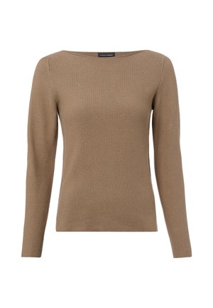 PULLOVER - Strickpullover - taupe