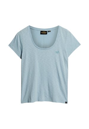 Superdry & Co, SCOOP NECK - T-shirts print - forever blue