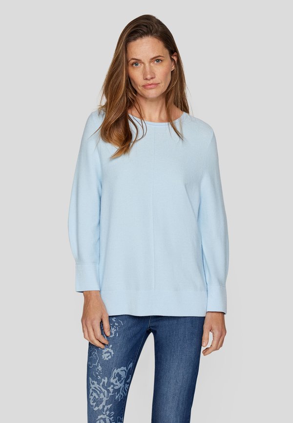 SUNNY SIDE - Strickpullover - pastellblau