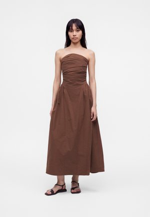 Topshop, BANDEAU - Μάξι φόρεμα - chocolate brown
