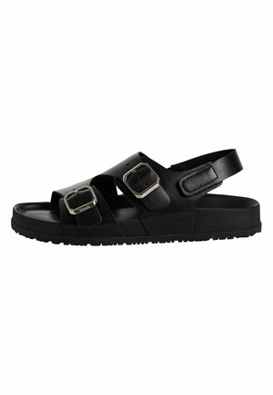 Sandals - black leather