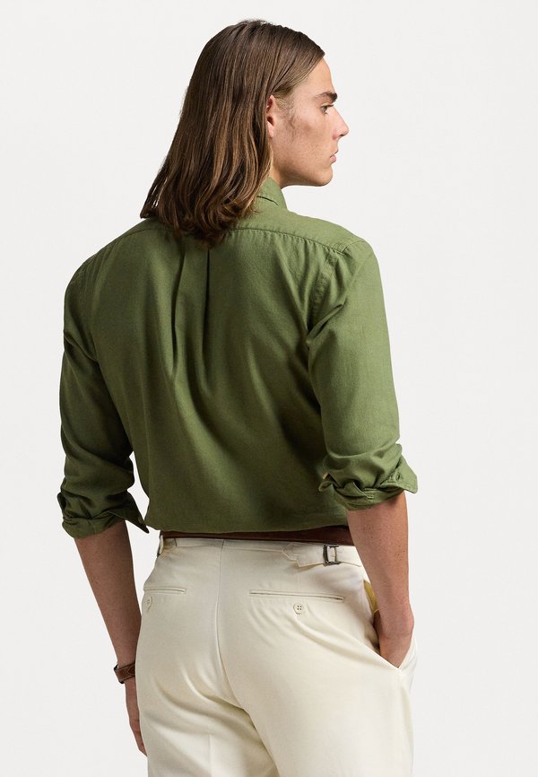 CUSTOM FIT GARMENT DYED DOBBY SHIRT - Shirt - garden trail3