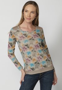 Koroshi LONG SLEEVE - Pluus - beige