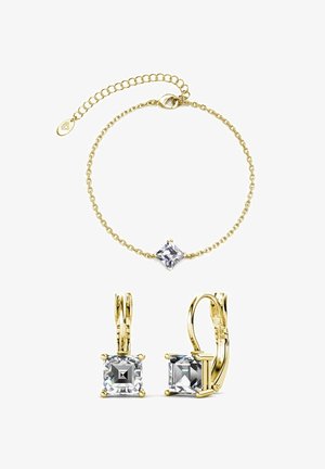 MYC Paris PARURES CALLE SQUARE SET - Boucles d'oreilles - doré cristal