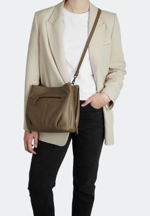 s.Oliver Borsa a Tracolla Marrone e Beige: Stile Crossbody Donna