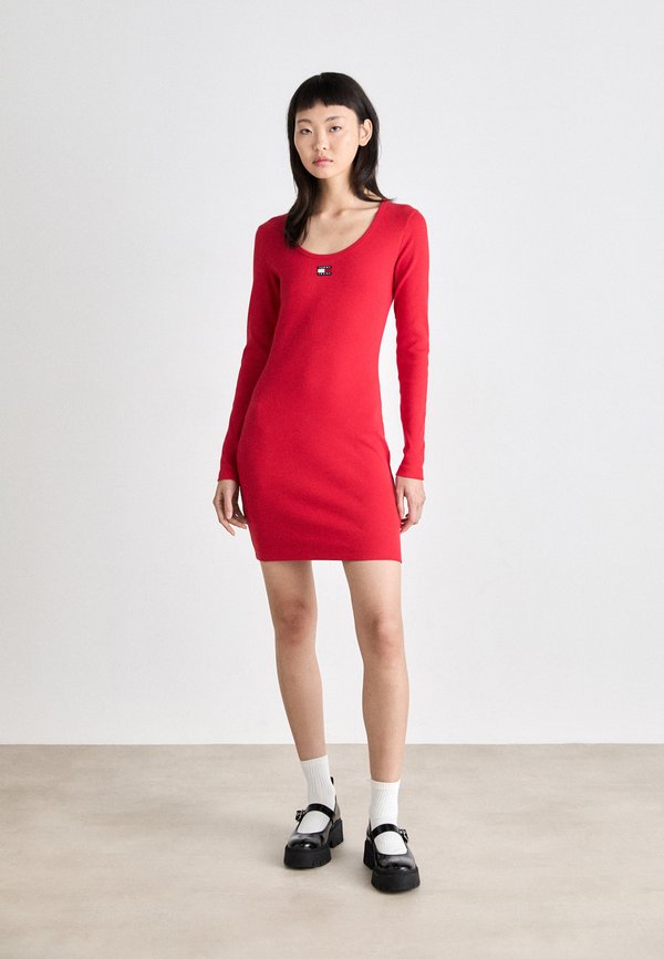 BADGE BODYCON DRESS  - Jumper dress4