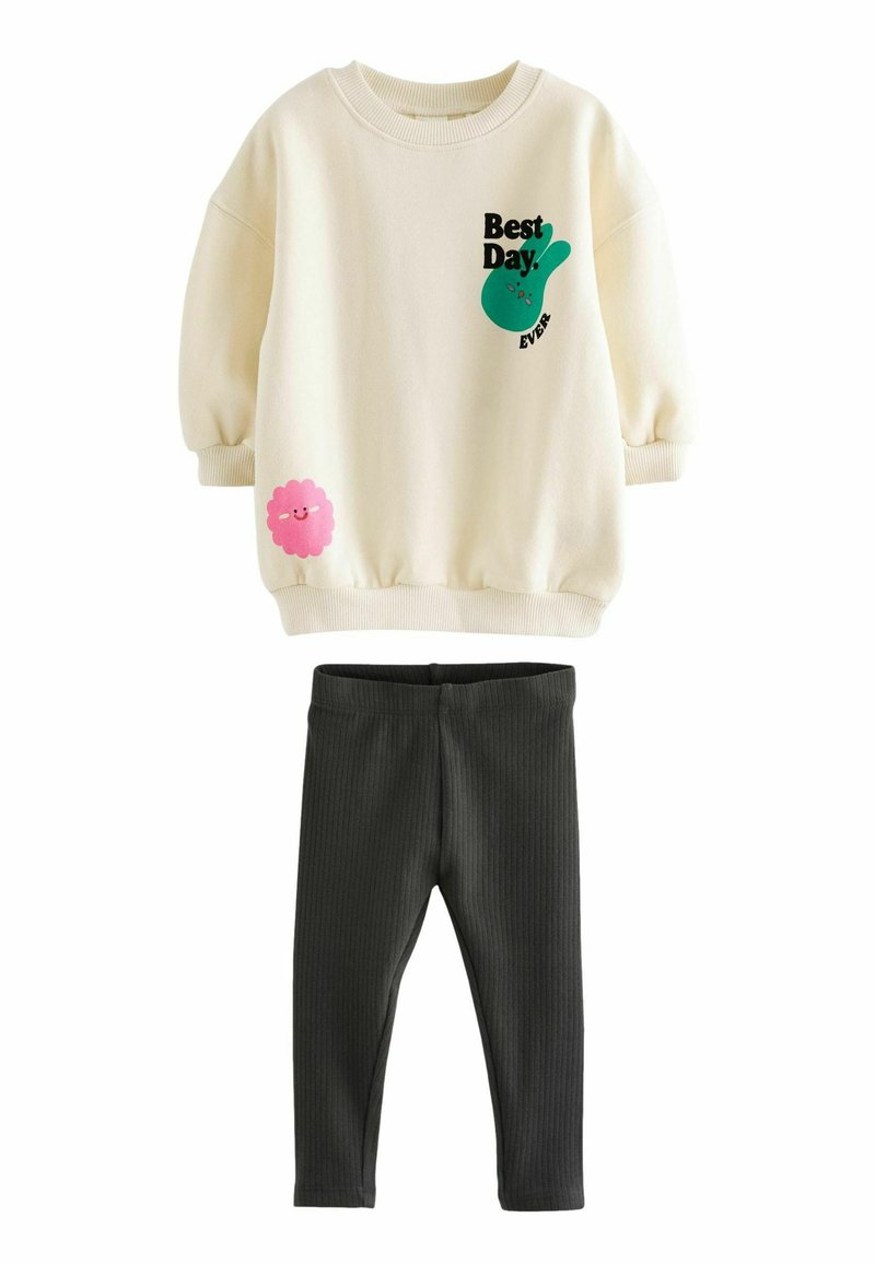 Next SET - Bluză de molton - cream