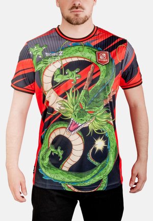 Freegun, T-SHIRT HOMME DRAGON BALL Z SHENRON - T-shirt imprimé - rouge