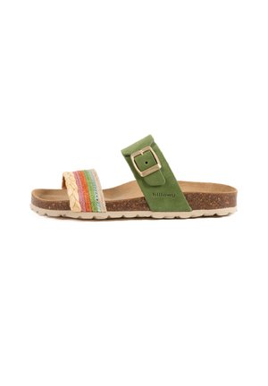 Billowy Mules - verde