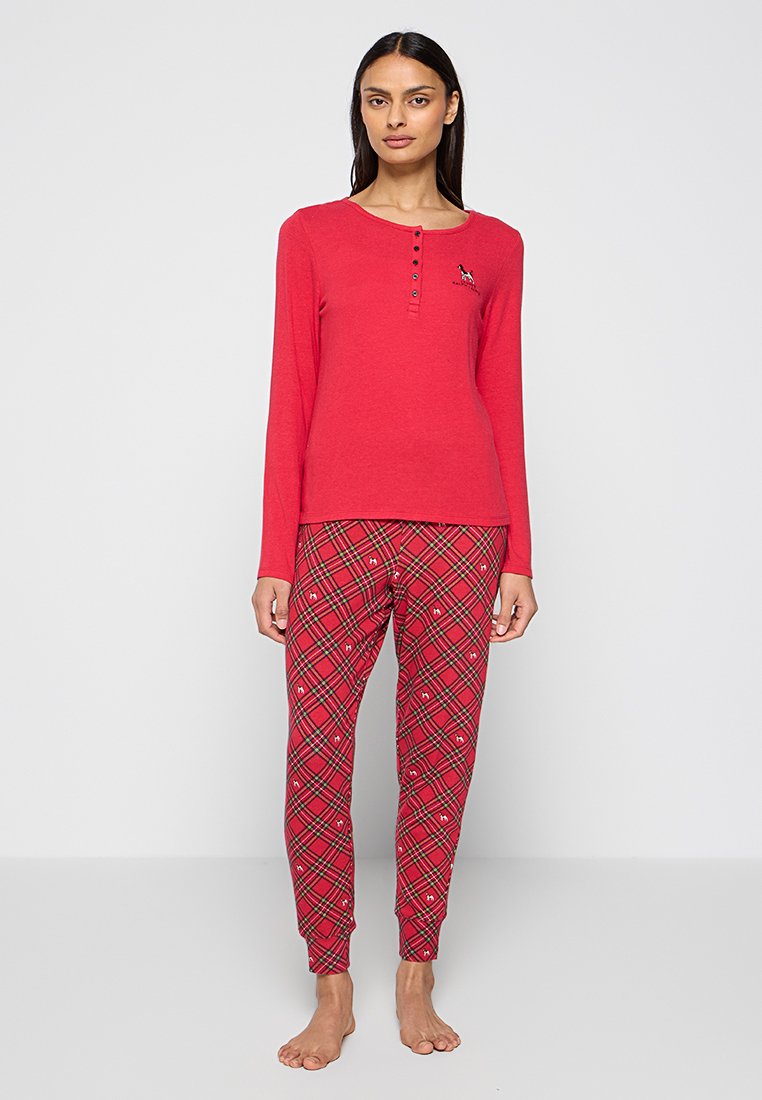 Lauren Ralph Lauren Pyjama rood Lauren Ralph Lauren Pyjama rood
