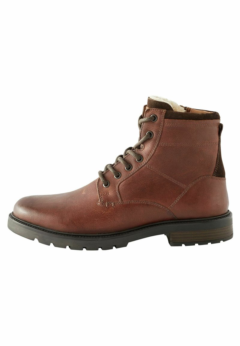 Next WARM LINED - Vinterstövlar - tan brown