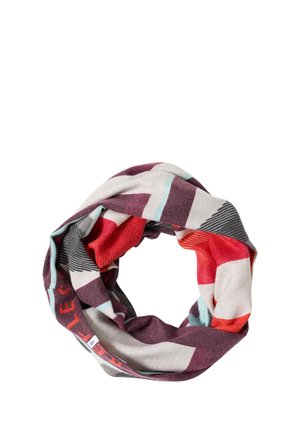 COSY LOOP MIT PRINT - Écharpe tube - rot