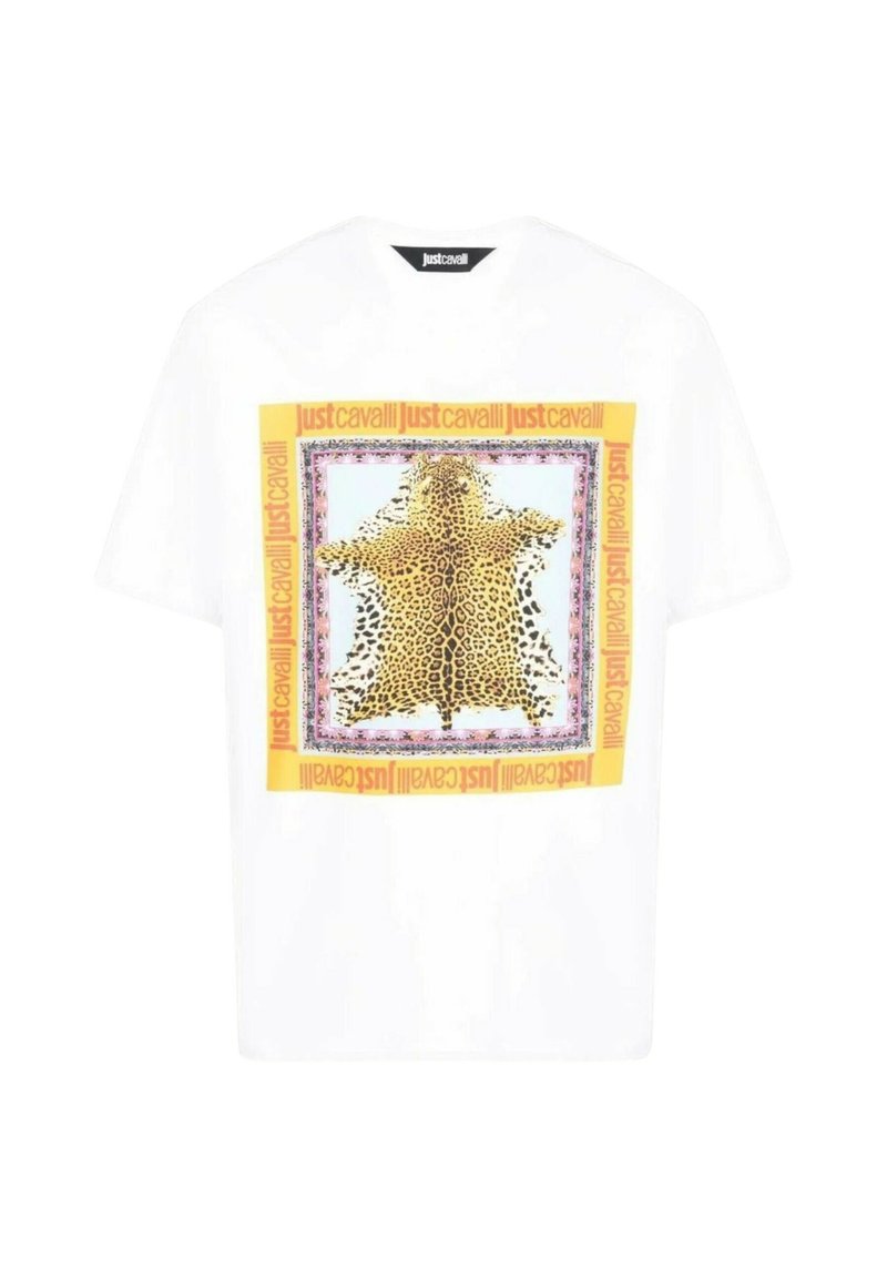 Just Cavalli T-shirt print wit Just Cavalli T-shirt print wit