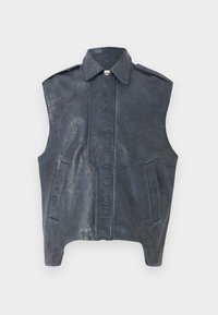 DISTRESSED FLAP VEST - Veste sans manches - ink blue