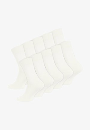 Cotton Prime, ARZT – 10 PAAR, - Socken - weiß