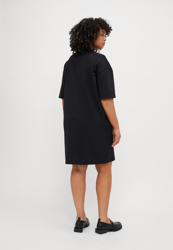 PLUS PLACED TEE DRESS - Jersey dress3