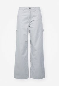 NMLUA WORK COLOR PANTS - Vaqueros boyfriend - ghost gray