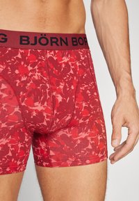 Björn Borg 3 PACK - Boxer alsónadrág - black/bordeaux