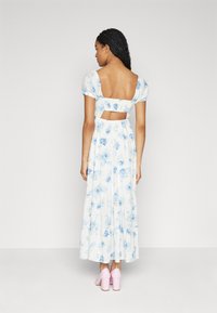 Hollister Co. RUCHED BUST MAXI  - Maxi šaty - river