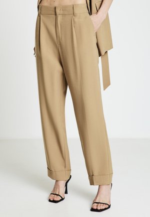 LUNGO UNITA - Pantaloni - beige scuro