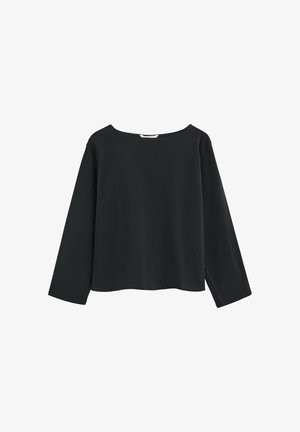 Polo Club, T-SHIRT WOMAN MINIMAL MIRA TSHIRT LONG SLEEVE REGULAR FIT - Camiseta de manga larga - black