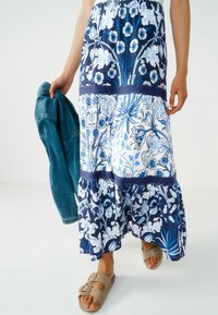 Next TEXTURED - REGULAR FIT - Gonna lunga - morris co blue print