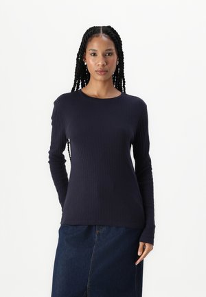 ROUND NECK - T-shirt à manches longues - blue depths