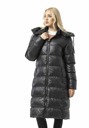 Wintermantel - schwarz