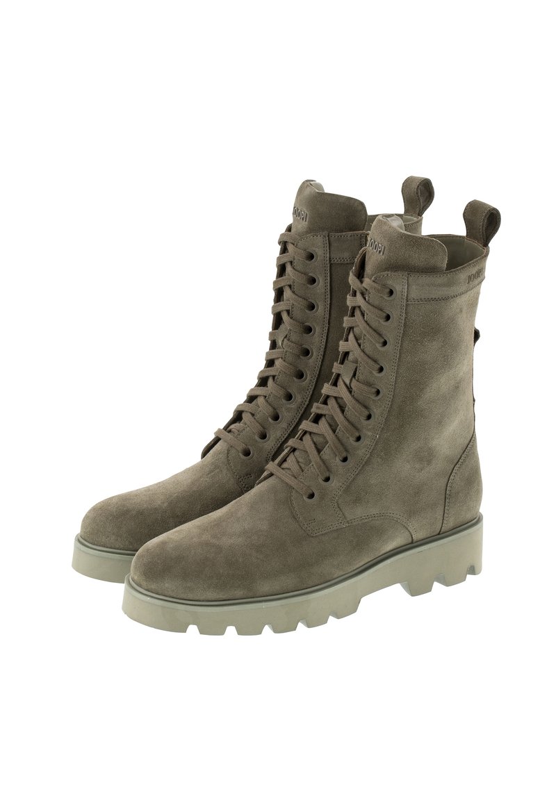 JOOP! Botines con cordones dark green/verde oscuro (Segunda