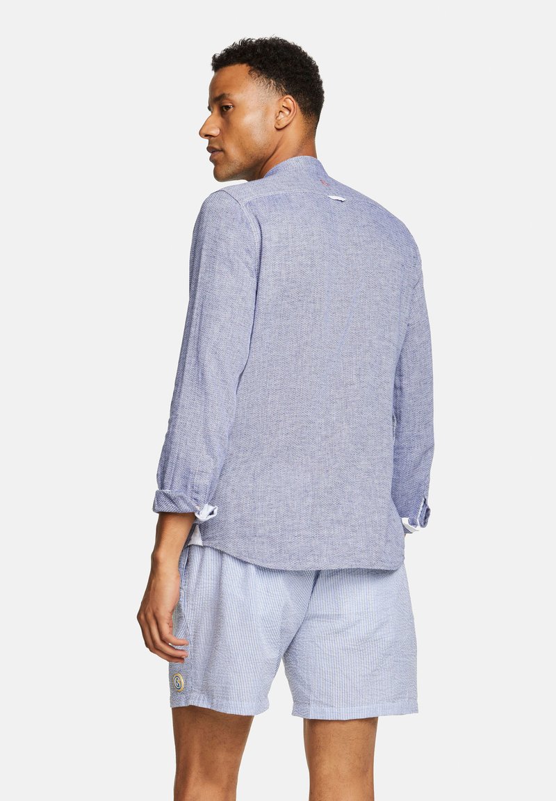 Herren Freizeithemden | Colours & Sons STRUKTUR Hemd dunkelblau - WS87801 Herren Freizeithemden | Colours & Sons STRUKTUR Hemd dunkelblau - WS87801