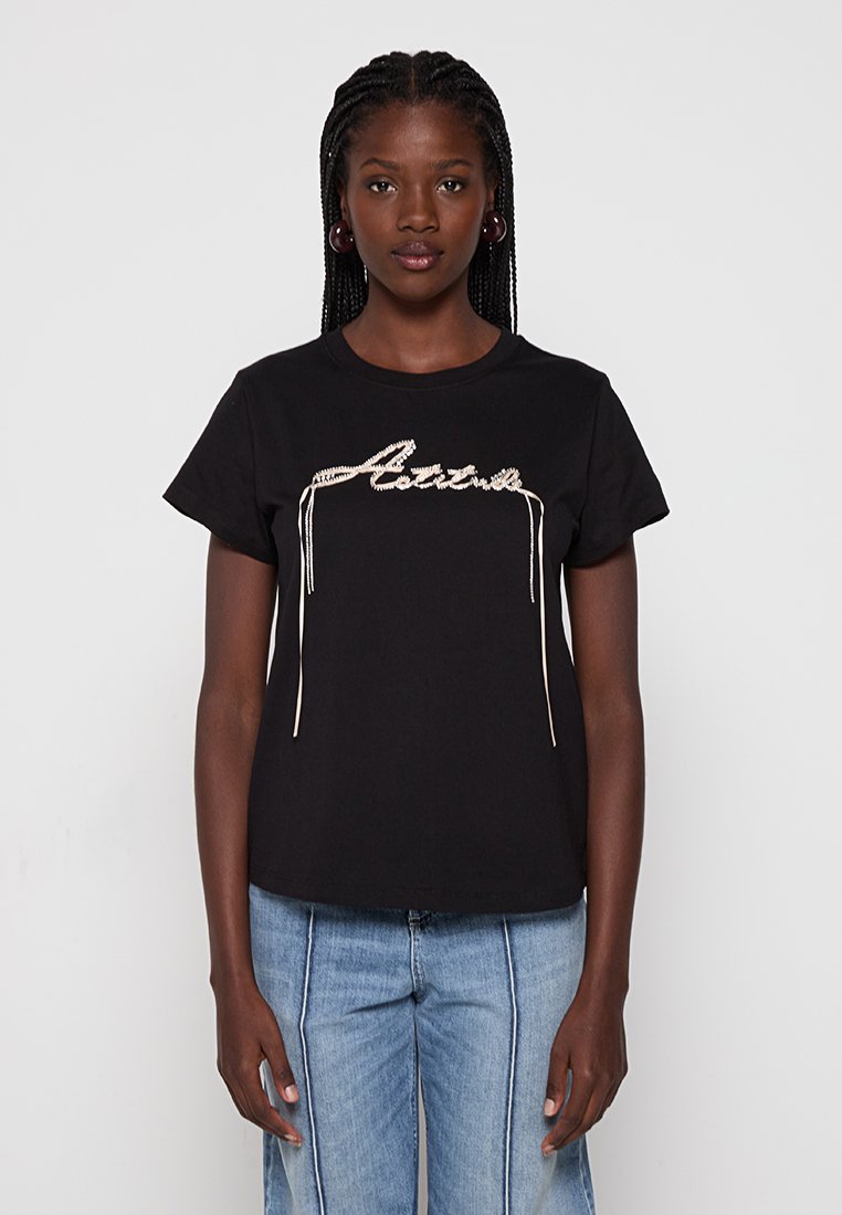 Twinset ACTITUDE T-shirt print zwart Twinset ACTITUDE T-shirt print zwart