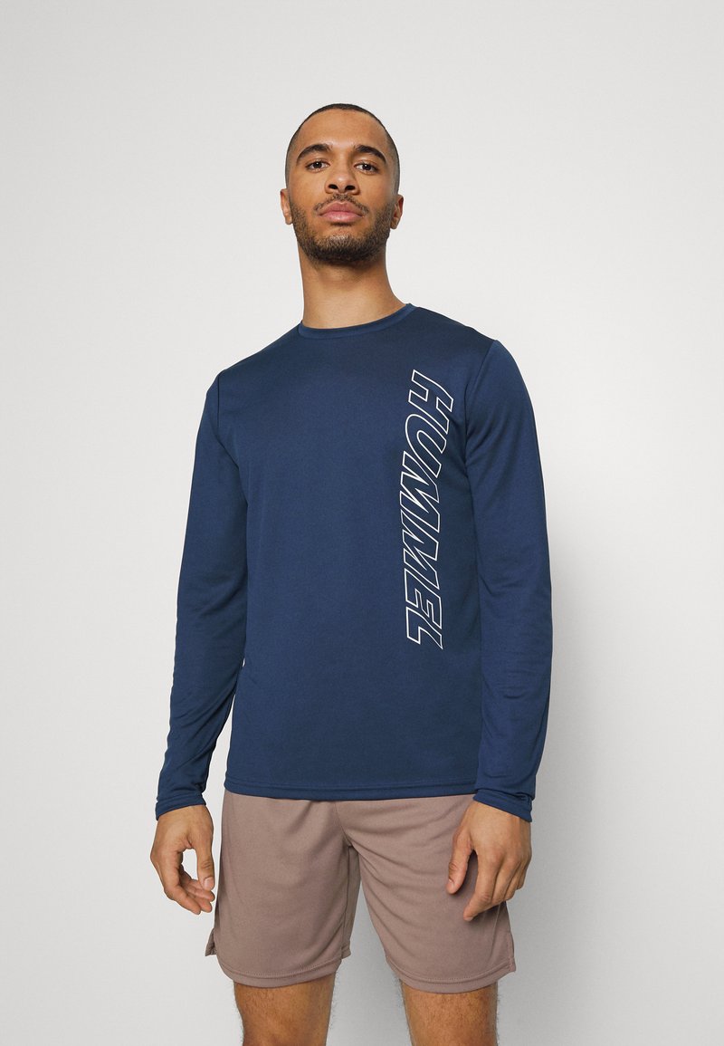 Hummel Longsleeve blauw Hummel Longsleeve blauw