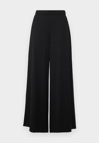 JDYTANJA EXTRA WIDE FLOWY PANT  - Kelnės - black
