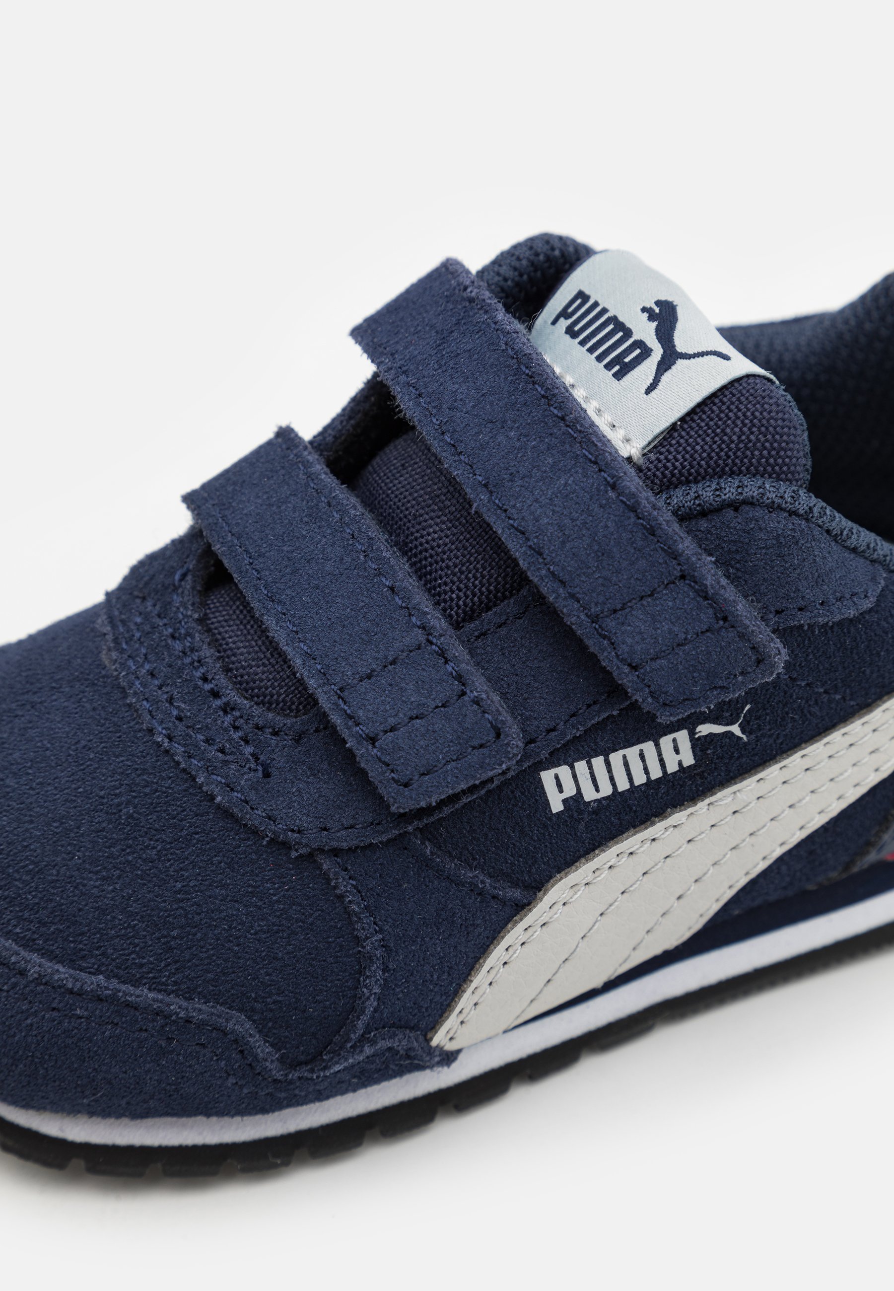 Puma ST RUNNER V2 SD - Sportbačiai - peacoat/gray violet/high risk  red/tamsiai mėlyna - Zalando.lt