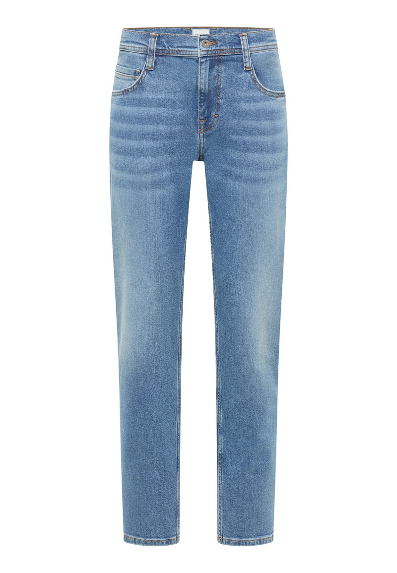 mustang Jeans Tapered Fit blauw