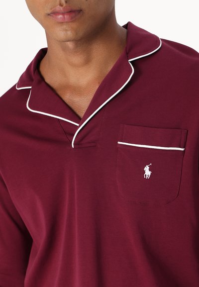 Polo Ralph Lauren PJ LOUNGE - Pizsama szett - bordeaux