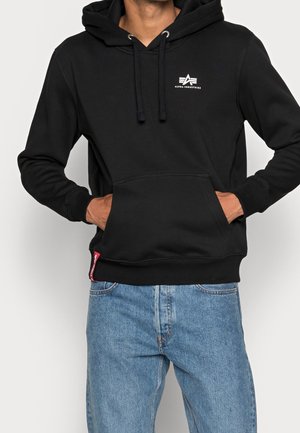 Kapuzenpullover - black