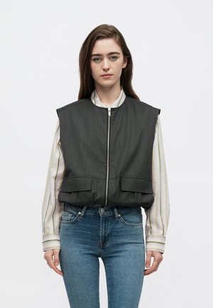 KELLY VEST  - Veste sans manches - dark grey melange