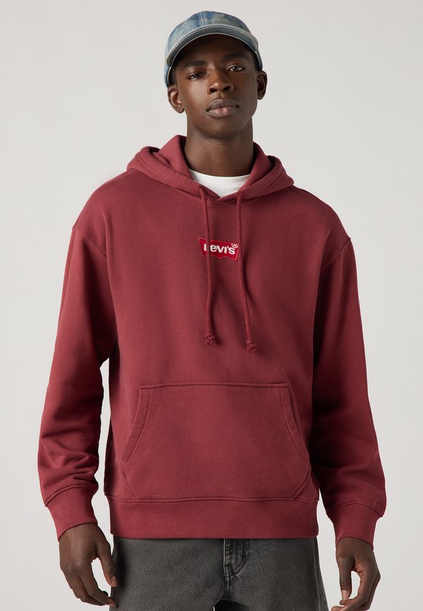 RELAXED FIT GRAPHIC HOODIE - Hoodie - chocolate truffle