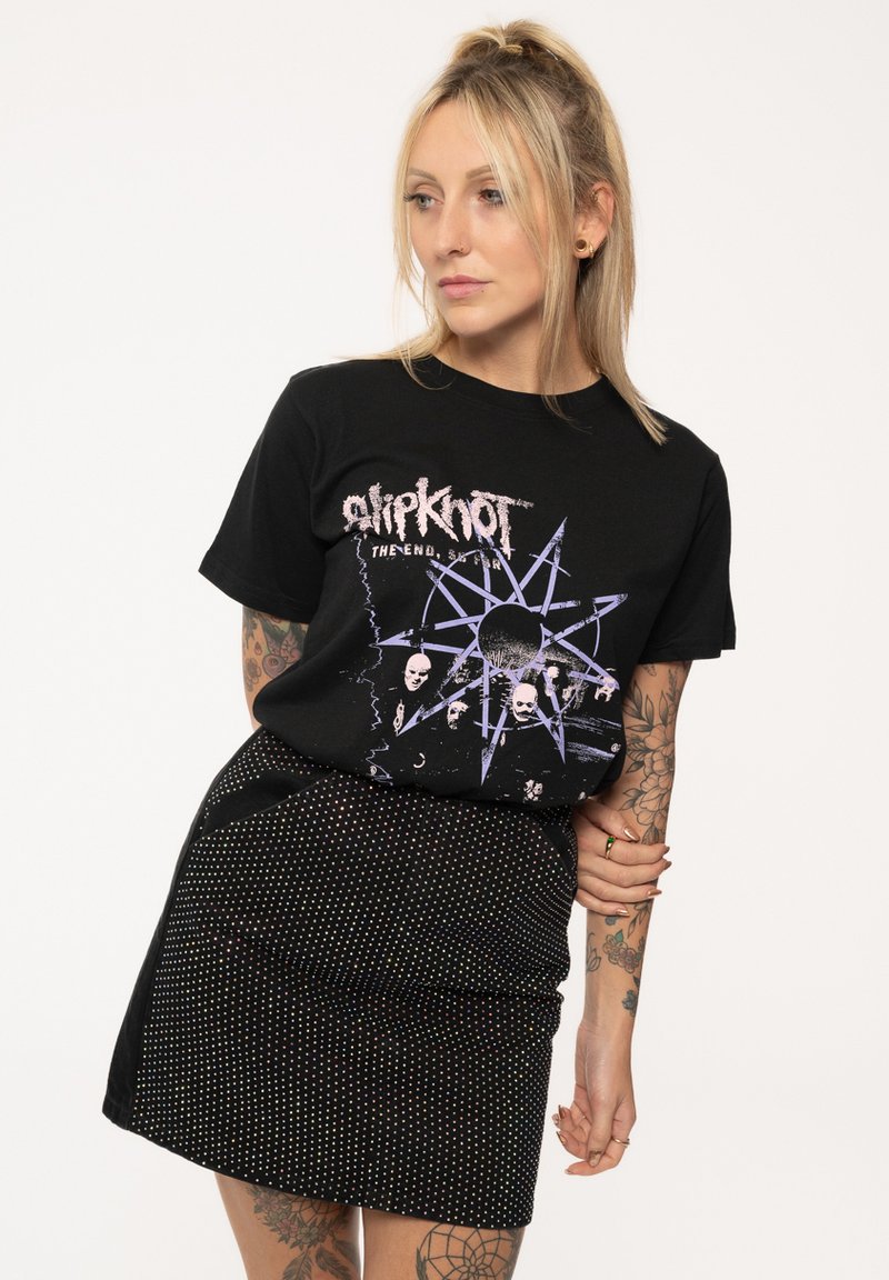 Paradiso Clothing SLIPKNOT THE END SO FAR - Print T-shirt - black