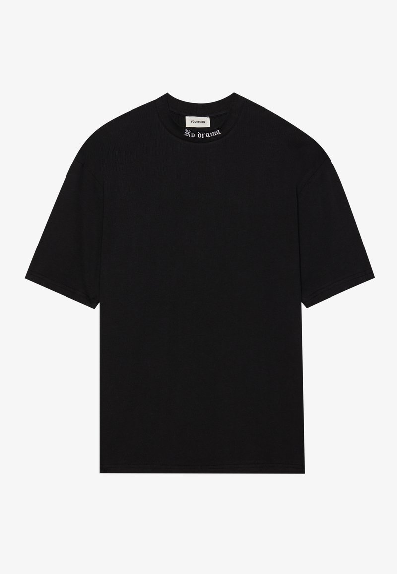 YOURTURN T-shirt print zwart