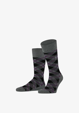 Burlington, TARTAN SOCKEN - Chaussettes - dark grey