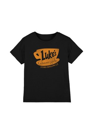 Cotton Soul, GILMORE GIRLS LUKE'S COFFEE LOGO UNISEX - Print T-shirt - black