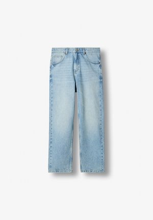Burocs, JOHN - Džíny Straight Fit - mid blue