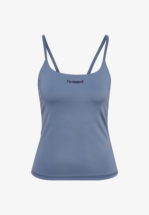 Hummel, HUMMEL HMLPRIMA BUILT IN SUPPORT TOP - Top - flint stone
