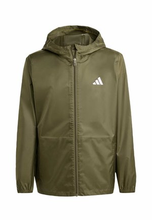 JUNIOR - Vodotěsná bunda - olive strata