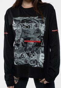 Paradiso Clothing SYSTEM OF A DOWN EYE COLLAGE  - Long sleeved top - black