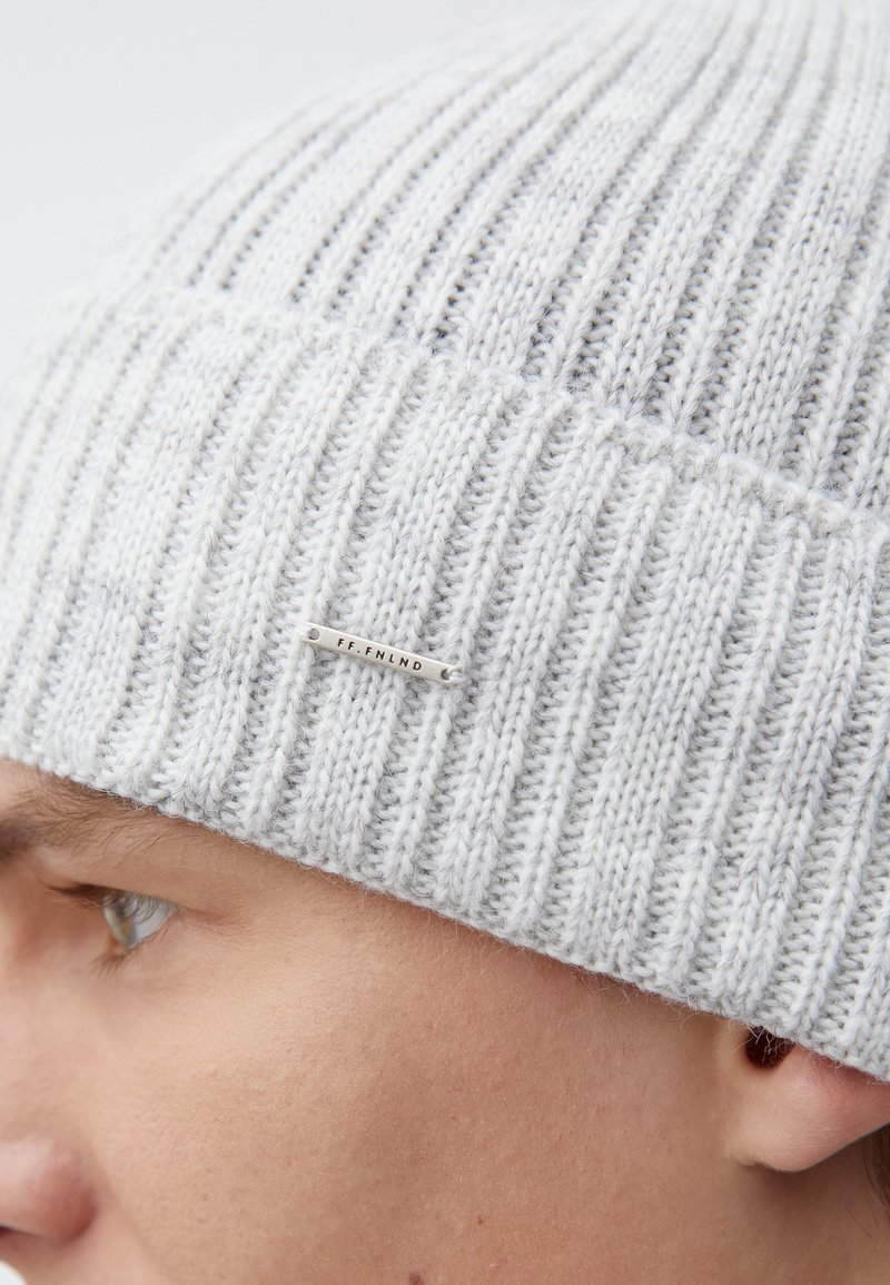 Herren Mützen | Finn Flare Mütze light grey/grau - QN28176 Herren Mützen | Finn Flare Mütze light grey/grau - QN28176