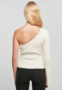 Urban Classics ONE SLEEVE - Pulóver - whitesand